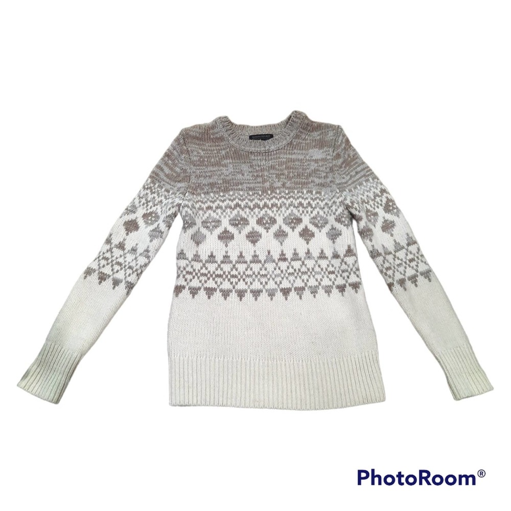 Banana Republic Italian Yarn Merino Wool Alpaca Knit Sweater XS
